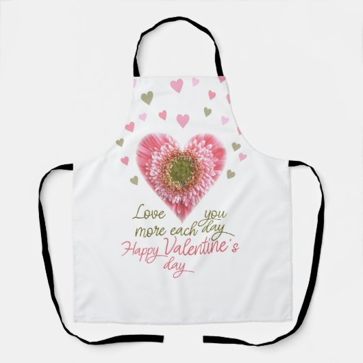 Tablier Heureuse Sainte-Valentin (Recto)