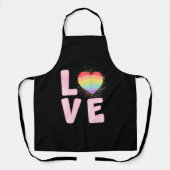 Tablier Heureuse Sainte-Valentin 2024 Idée pour elle (Recto)