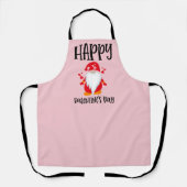 Tablier Heureuse Sainte-Valentin Gnome (Recto)