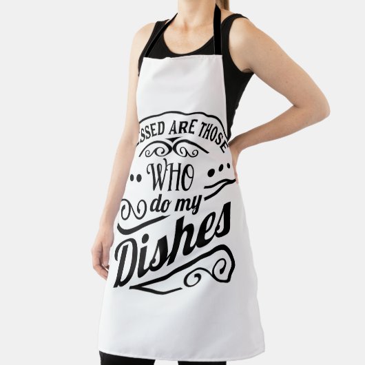 Tablier Heureux Ceux Qui Font Mes Plats (Insitu)