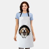 Tablier Heureux chien (Porté)