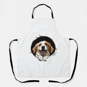 Tablier Heureux chien