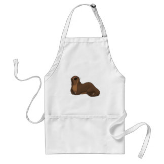 Tablier heureux de loutre