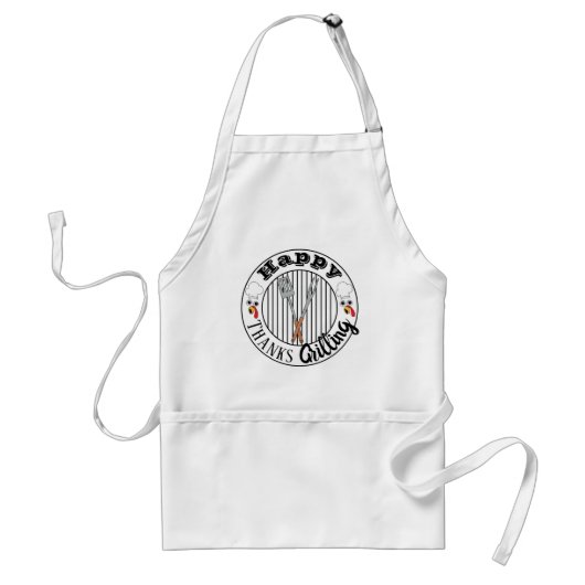 Tablier Heureux MerciGrilling Standard Apron (Devant)
