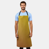 Tablier Hexagon d'or : Parties scintillant Arrière - plan  (Porté)