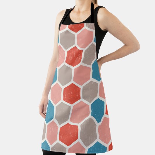 Tablier Hexagon monochrome (Insitu)