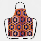 Tablier Hexagons d'Halloween (Recto)