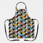 Tablier Hexagons et Starbursts Apron (Recto)