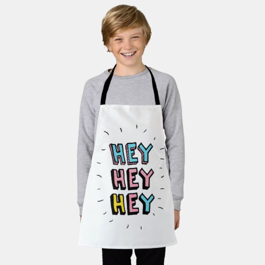 Tablier Hey Hey (Porté)