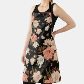 Tablier Hibiscus Floral : Conception Motif transparente (Insitu)