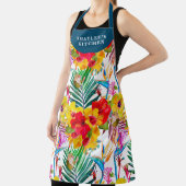 Tablier Hibiscus tropical Motif d'été (Insitu)