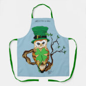 Tablier Hibou irlandais (Recto)