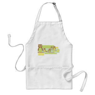 Tablier Hiboux et hiboux