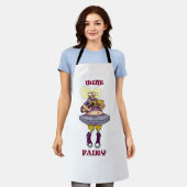 Tablier Hilarié Apron de la farine de vin (Porté)