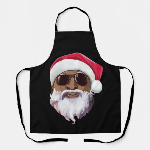 Tablier Hip hop noir Santa Claus nouveauté Africain Améric