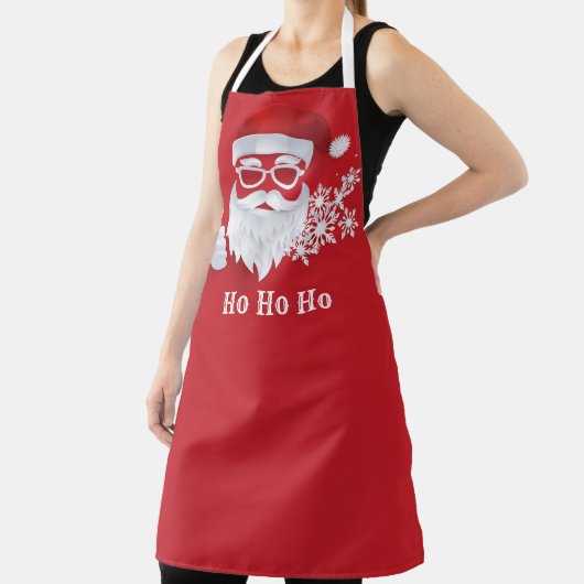 Tablier Hip Santa Claus Papercut Noël (Insitu)