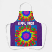 TABLIER HIPPIE CHICI TIE DYE KITCHEN APRON (Recto)