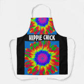 TABLIER HIPPIE CHICI TIE DYE KITCHEN APRON (Recto)