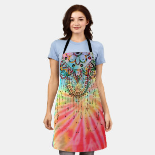 Tablier Hippie Tie Dye
