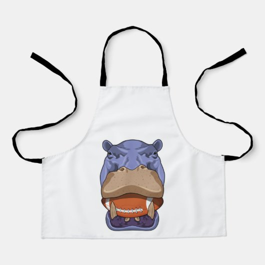 Tablier Hippo à Football Sports (Recto)