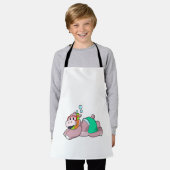 Tablier Hippo à la plongée avec tuba (Porté)