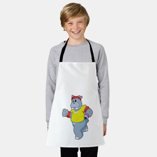 Tablier Hippo à l'exécution (Porté)