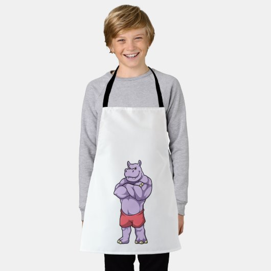 Tablier Hippo as Bodybuilder extreme (Porté)