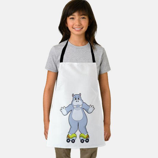 Tablier Hippo avec patins à rouleaux (Insitu)