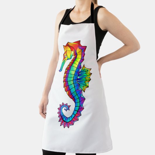 Tablier Hippocampe polygonal arc-en-ciel (Insitu)