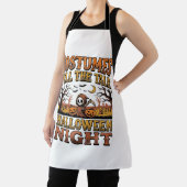 Tablier Histoire de costume d'Halloween Typographie de cim (Insitu)