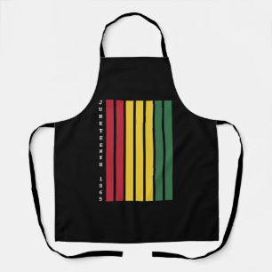 Tablier Histoire noire afro-américaine Juneteenth 1865