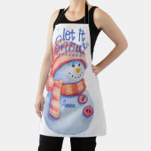 Tablier Hiver Laissez-le neiger (Insitu)