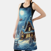 Tablier Hiver/Père Noël/Noël/Neige (Insitu)