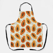 Tablier Hiya Papaya Motif (Recto)