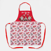 Tablier Ho Ho Ho Gnomes (Recto)