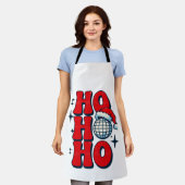 Tablier Ho ho ho joyeux noël (Porté)