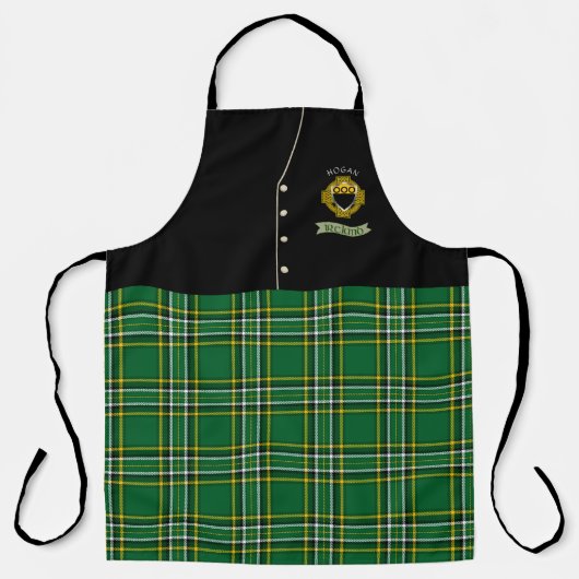 Tablier Hogan Shield & Tartan Kilt personnalisé (Recto)