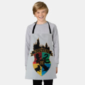 Tablier HoGWARTS™ Castle Crest House Insigne de fierté (Porté)