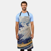 Tablier Hokusai Ocean Waves Sea Boats (Porté)