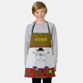 Tablier "Holiday Helper" (Personnalisez-moi) Avr (Porté)