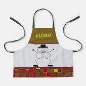 Tablier "Holiday Helper" (Personnalisez-moi) Avr (Recto)