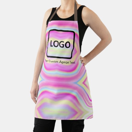Tablier Hologramme sur mesure, logo professionnel Personna (Insitu)
