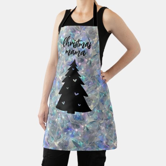Tablier Holographique Opal Pierre Arrière - plan Noël Mama (Insitu)
