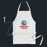 Tablier Holy Cow I'm 70 funny<br><div class="desc">Holy Cow I'm 70 hilarious apron featuring a cartoon cow ! Great for anyone who turned seventy ! This funny cow is sure to make any seventy year old laugh. Great as a 70th gag poison.</div>
