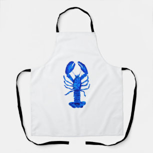 Tablier Homard bleu