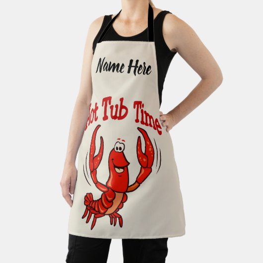 Tablier Homard, Épisseuse, Épisseuse ajouter du texte, Tab (Insitu)