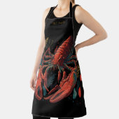 Tablier Homard roux | Nom du chef (Insitu)