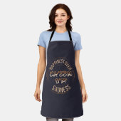 TABLIER HOME/KITCHEN CHOOSE HAPPY CHEER UP APRON  (Porté)