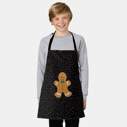 Tablier Homme de pain d'épices (Porté)