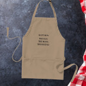 Tablier Homme mythe légende nom amusant